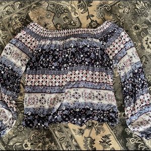 off the shoulder blouse